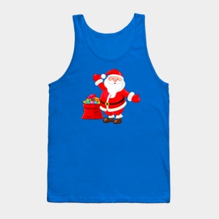 Santa with Gifts Tank Top